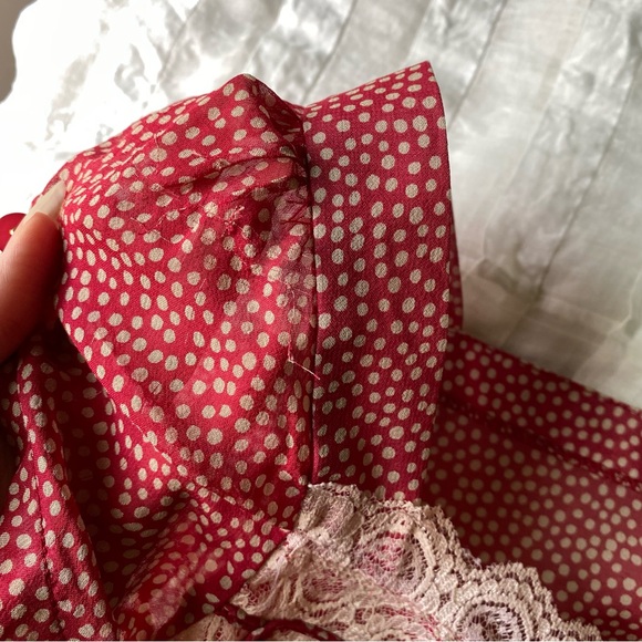 RARE Vintage Betsey Johnson polka dot blouse - Picture 4 of 4